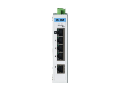 ProView 5-port 10/100Mbps Industrial Switch, Wide Temp -10~60℃