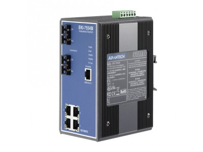 4+2 100FX Port S.M. Managed Switch(Wide Temp.)