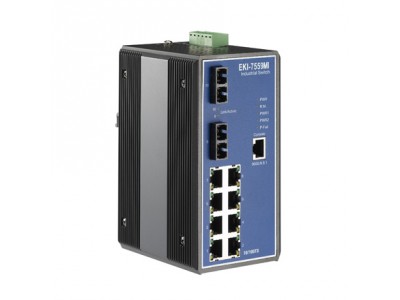 8+2 100FX Port M.M. Managed Switch(Wide Temp.)