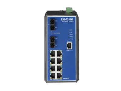 8+2 100FX Port M.M. Managed Switch(Wide Temp.)