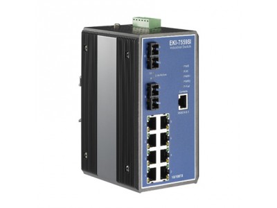 8+2 100FX Port S.M. Managed Switch(Wide Temp.)