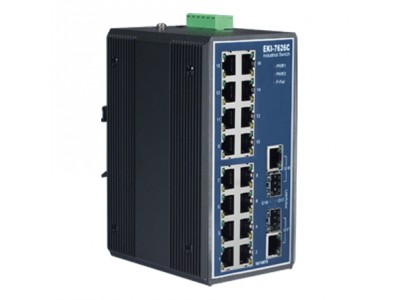 16+2G Combo Ports Ind. Unmanaged GbE Switch