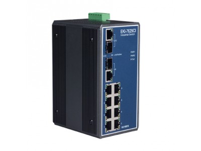 8-port 10/100Mbps+2-port SFP combo GbE switch(W)