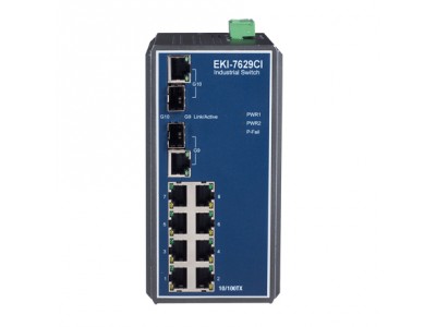 8-port 10/100Mbps+2-port SFP combo GbE switch(W)