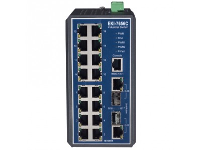 16+2G Combo Ports Ind. Managed GbE Switch