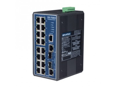 16+2G Combo Ports Ind.Managed GbE Switch(Wide T)