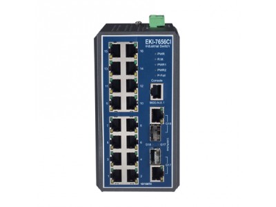 16+2G Combo Ports Ind.Managed GbE Switch(Wide T)