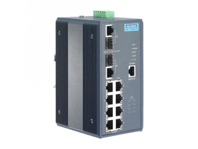 8+2G Giga managed PoE Switch w/Wide Temp