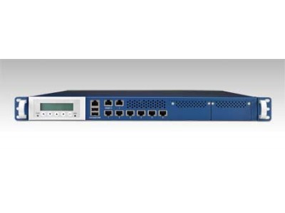 Intel Xeon/Core i-Series 1U Rackmount Network Application Platform with 6 GbE LAN Ports and PCIe Slots