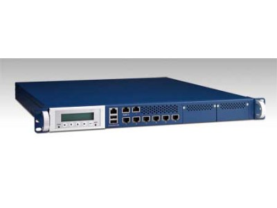 Intel Xeon/Core i-Series 1U Rackmount Network Application Platform with 6 GbE LAN Ports and PCIe Slots
