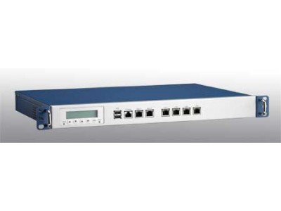 Intel Atom D510 1U Rackmount Network Platform with 6 GbE LAN Ports and PCI/PCIe