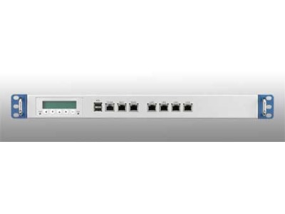 Intel Atom D510 1U Rackmount Network Platform with 6 GbE LAN Ports and PCI/PCIe