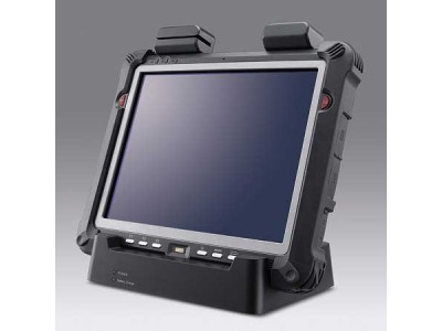 10.4' Intel Atom N2600 Based Industrial Mobile Tablet PC with Windows 7 Embedded