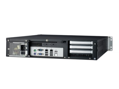 2U Rackmount Chassis for ATX Motherboard with 4 SAS/SATA HDD Trays