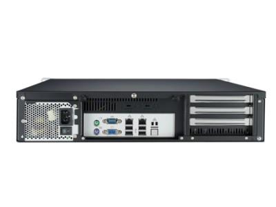2U Rackmount Chassis for ATX Motherboard with 4 SAS/SATA HDD Trays