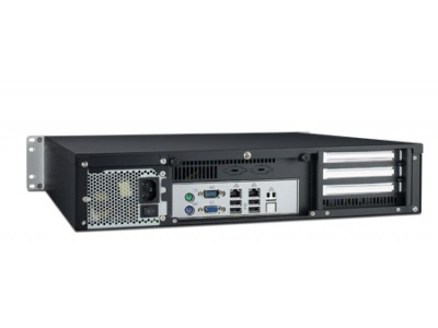 2U Rackmount Chassis for ATX Motherboard with 4 SAS/SATA HDD Trays