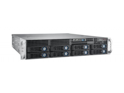 2U Rackmount Server Chassis for ATX/MicroATX Motherboard with 8 Hot-Swap HDD Trays & 7 PCIe x16 Expansion