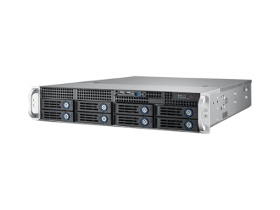 2U Rackmount Server Chassis for ATX/MicroATX Motherboard with 8 Hot-Swap HDD Trays & 7 PCIe x16 Expansion