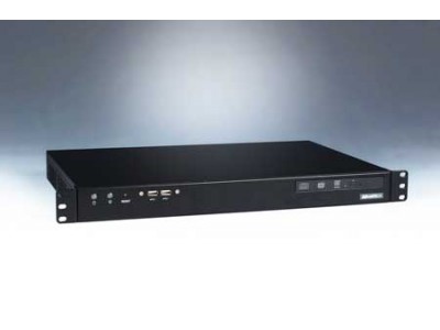 Intel® Atom N450 Fanless 1U Rackmount System with PCI/Mini-PCIe Expansion Slots