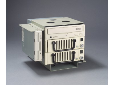 4U Rackmount Bare Chassis with Motherboard Support, 7 Slot Capacity and 5 HDD Bays