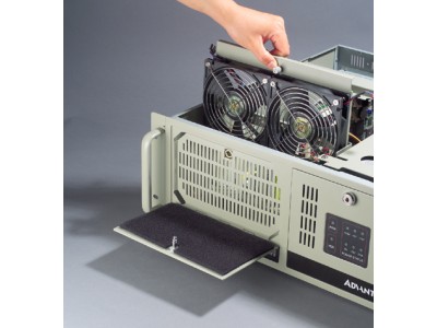 4U Rackmount Bare Chassis for PICMG with 14 Slot Capacity, 4 HDD Bays, Xtra Cooling- Backplane version