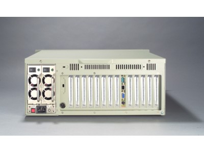 4U Rackmount Bare Chassis for PICMG with 14 Slot Capacity, 4 HDD Bays, Xtra Cooling- Backplane version