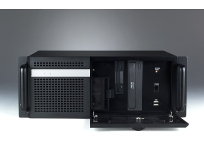 4U Rackmount Bare Backplane Chassis with Short-Depth Design