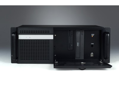 4U Rackmount Bare Backplane Chassis with Short-Depth Design