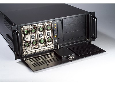 4U 20-Slot Industrial Rackmount Chassis with Multi-System Support, Front-Accessible Power, w/o SPS