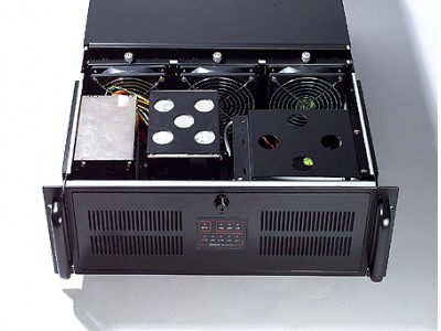 4U 20-Slot Industrial Rackmount Chassis with Multi-System Support, Front-Accessible Power, w/o SPS