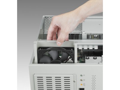 Desktop/Wallmount Chassis for 10-Slot Backplane