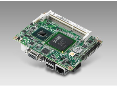 Intel  Atom N455 Pico-ITX SBC with DDR3, VGA, LVDS, GbE and MIOe Expansion