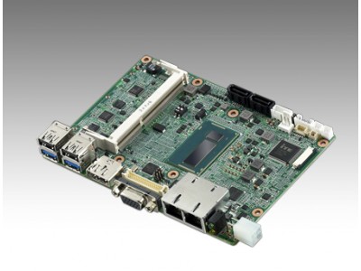 4th Gen Intel  Core i5 3.5” Fanless SBC with GT2,VGA, 48bit LVDS,USB3.0