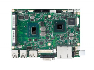 Intel  Celeron 3.5” SBC with MIOe Expansion, DDR3, VGA, LVDS, HDMI