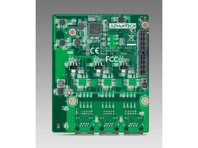 MIOe with 3xGigabit Ethernet without PCIe Switch  (Extends MIO-5250, MIO-5270, MIO-5290 boards)