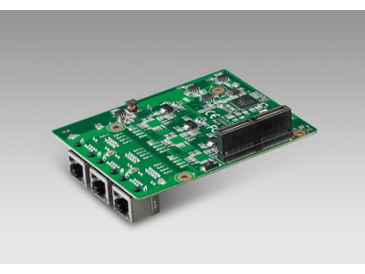 MIOe with 3xGigabit Ethernet without PCIe Switch  (Extends MIO-5250, MIO-5270, MIO-5290 boards)
