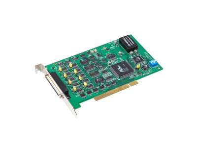 8-Channel Synchronized Analog Output Universal PCI Card, 16bit