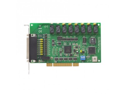 8-Channel Relay & 8-Channel Isolated Digital Input Universal PCI Card with 8-Channel Counter/Timer