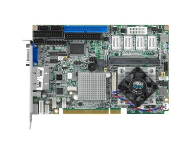 Intel  Atom N450/D510, PCI Half-Sized SBC with Onboard DDR2/VGA/LVDS/Dual GbE/SATA/COM