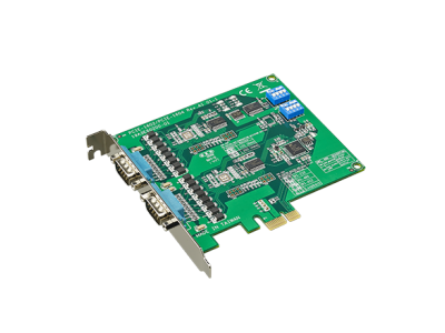 CIRCUIT BOARD, 2-port RS-232 PCIe Comm. Card w/Iso