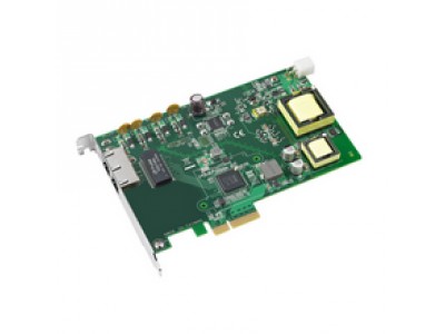 2 Port PCI Express GbE PoE Serial Communication Card