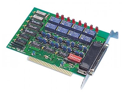 8-Channel Relay & 8-Channel Isolated Digital Input ISA Card