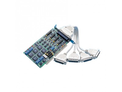 4-port RS-232/422/485 ISA COMM card w/DB25