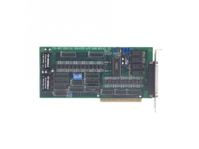 32-Channel Isolated Analog Input ISA Card, 25 kS/s, 12bit