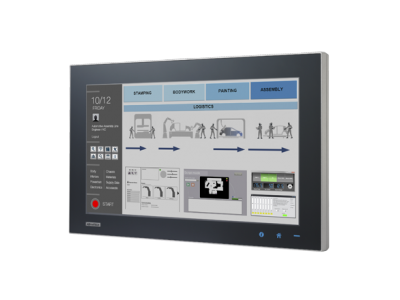 21.5' AMD T56N Based Full HD Multi-Touch Panel Computer, IP66 Rated All Around, Mini-PCIe