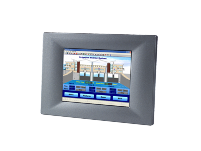 3.5' QVGA LCD TI AM3517 Based Fanless Touch Panel Computer with SD Card Slot