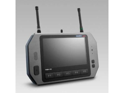 7' Intel Atom Touchscreen Mobile Data Terminal with CDMA or HSDPA Cellular Communication