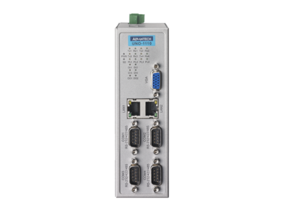 TI Cortex AM3505 Based Embedded Automation DIN-Rail PC with Mini-PCIe Slot and WinCE 6.0