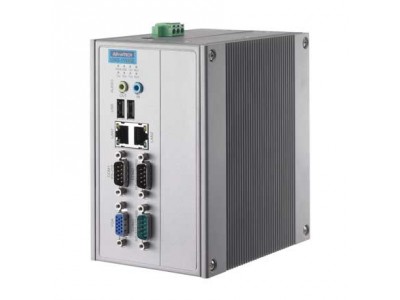 AMD® Geode Embedded Fanless DIN Rail PC with Mini-PCI and PCI-104 Expansion