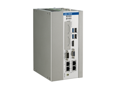 Intel 4th Gen Core i3-4010U Based Embedded Automation Computer with 4 GbE and 2 Mini-PCIe Expansion Slots